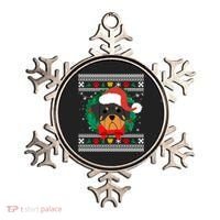 Rottweiler Ugly Christmas Sweater Rottie Great Gift Ornament thumb 0