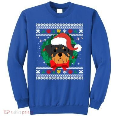 Rottweiler Ugly Christmas Sweater Rottie Great Gift Sweatshirt