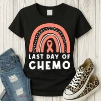 Rainbow Uterine Cancer Awareness Survivor Women's T-Shirt thumb 3