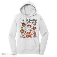 Retro Ugly Christmas Doodles Funny Women's Hoodie thumb 0
