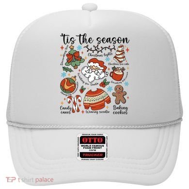 Retro Ugly Christmas Doodles Funny Hat