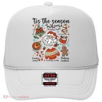 Retro Ugly Christmas Doodles Funny Hat thumb 0
