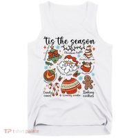 Retro Ugly Christmas Doodles Funny Tank Top thumb 0