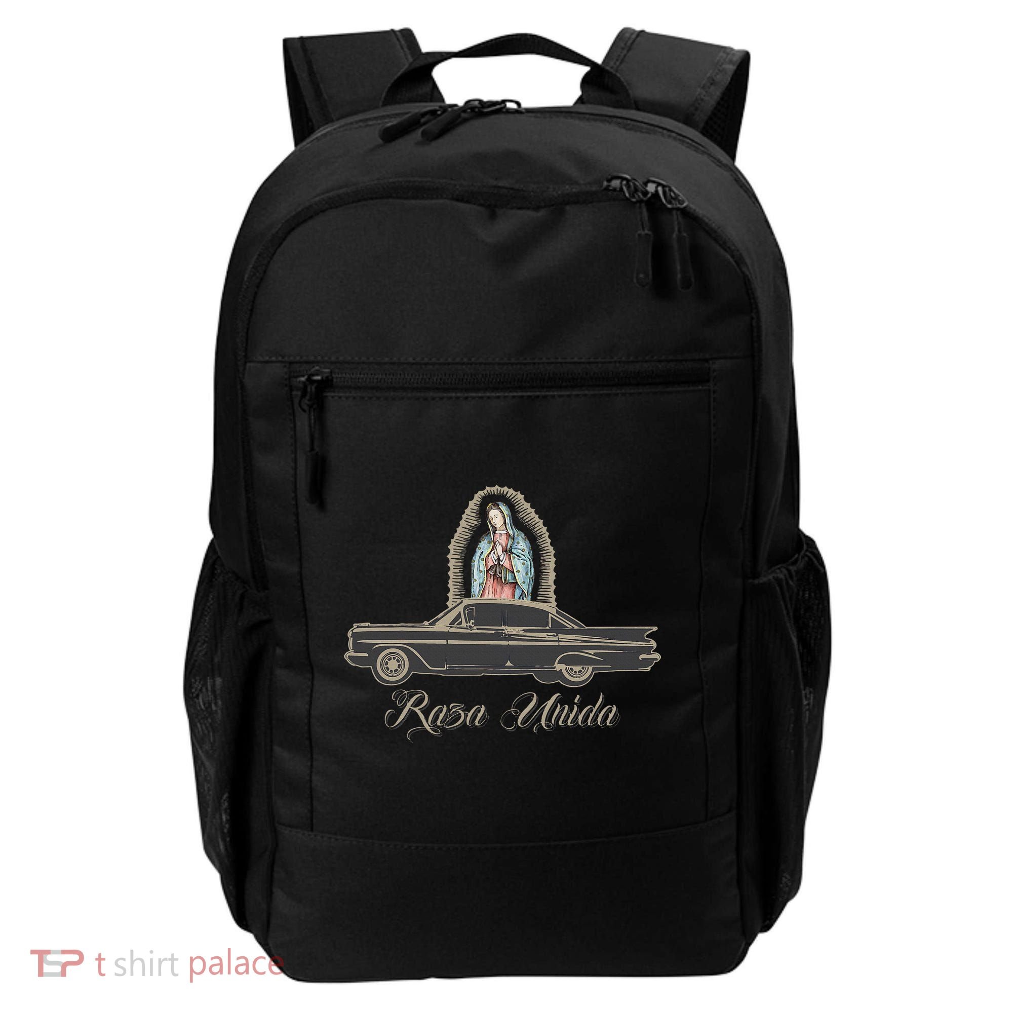 Raza Unida Chicano Low Rider Mexican Hombre Backpack