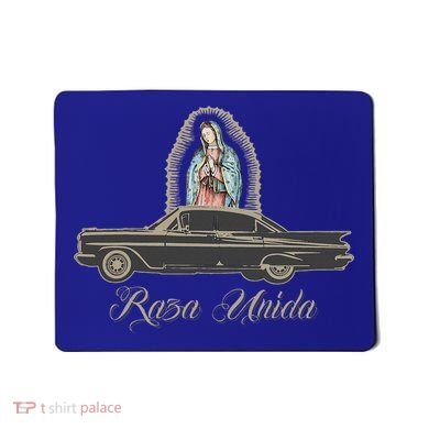 Raza Unida Chicano Low Rider Mexican Hombre Mousepad