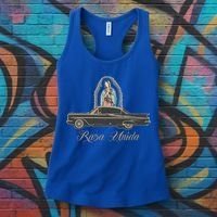 Raza Unida Chicano Low Rider Mexican Hombre Women's Tank Top thumb 3