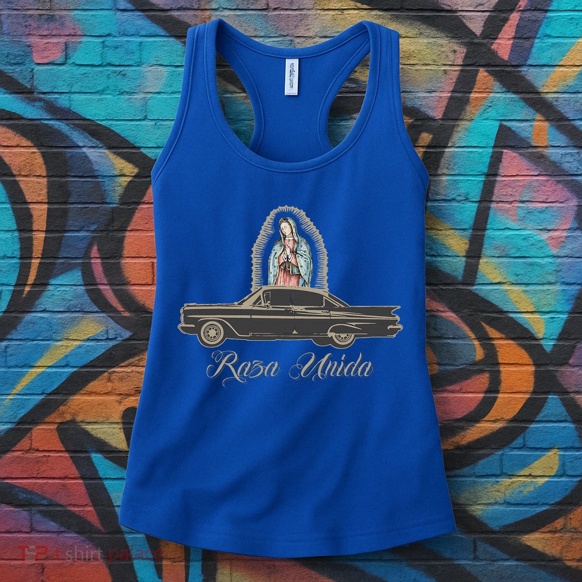 Raza Unida Chicano Low Rider Mexican Hombre Women's Tank Top