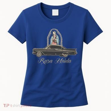 Raza Unida Chicano Low Rider Mexican Hombre Women's T-Shirt