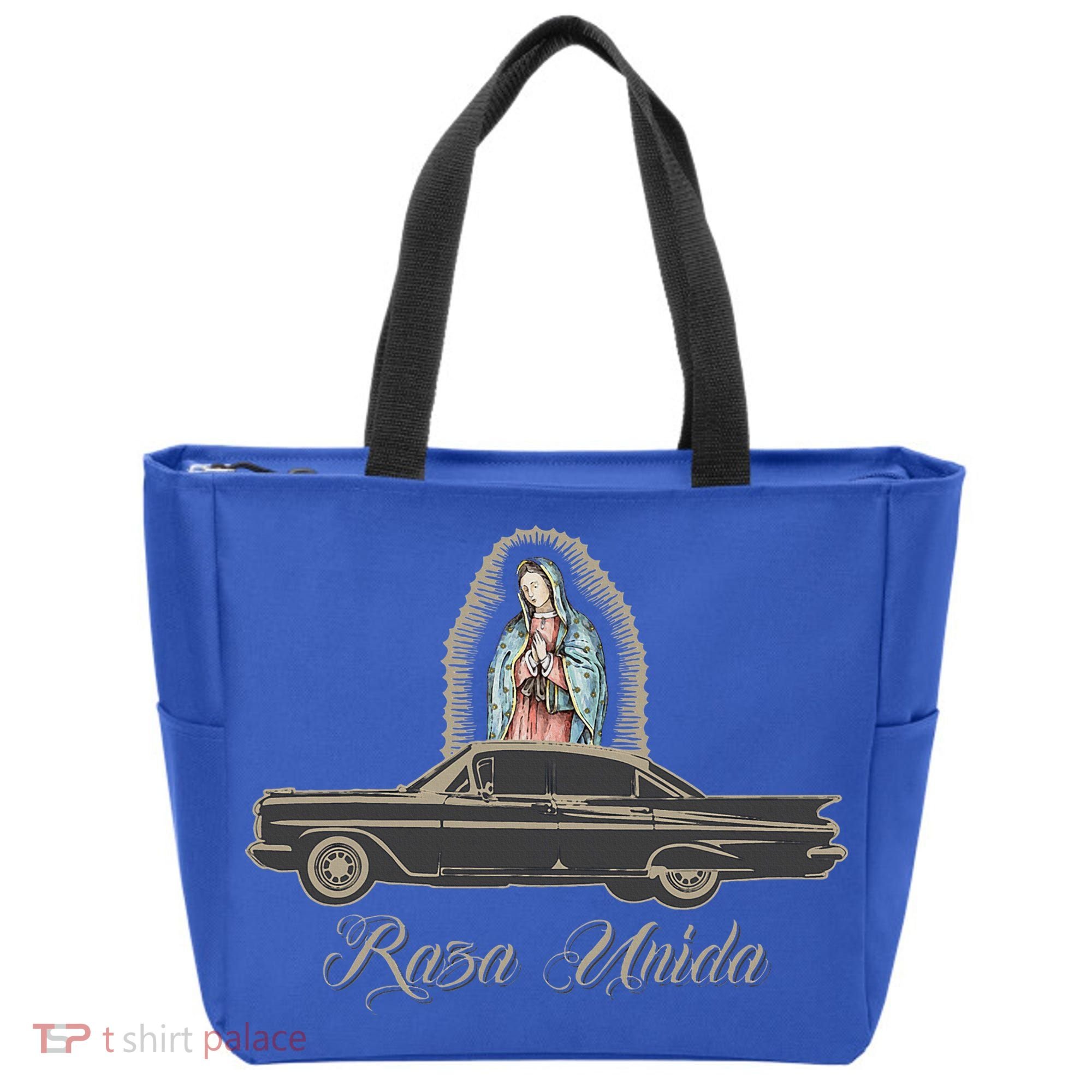 Raza Unida Chicano Low Rider Mexican Hombre Tote Bag