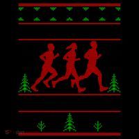 Running Ugly Christmas Oh What Fun It Is To Run Funny Ugly Gift Coffee Mug thumb 5