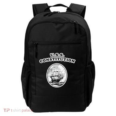 Retro USS Constitution By Turbo Volcano Backpack