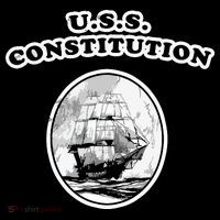Retro USS Constitution By Turbo Volcano Women's Hoodie thumb 2