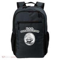 Retro USS Constitution By Turbo Volcano Backpack thumb 0