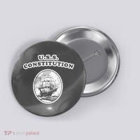 Retro USS Constitution By Turbo Volcano Button thumb 0