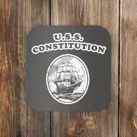 Retro USS Constitution By Turbo Volcano Coaster thumb 0