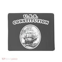 Retro USS Constitution By Turbo Volcano Mousepad thumb 0