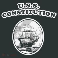 Retro USS Constitution By Turbo Volcano Kids T-Shirt thumb 4