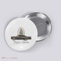 Raza Unida Chicano Low Rider Mexican Hombre Button thumb 0