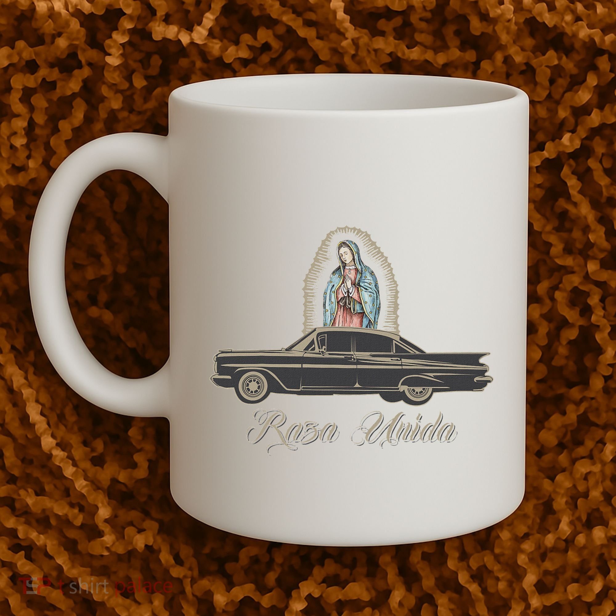 Raza Unida Chicano Low Rider Mexican Hombre Coffee Mug