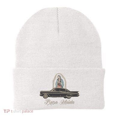 Raza Unida Chicano Low Rider Mexican Hombre Beanie