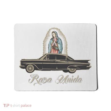 Raza Unida Chicano Low Rider Mexican Hombre Mousepad