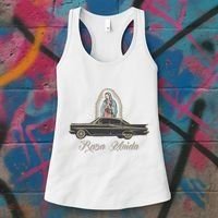 Raza Unida Chicano Low Rider Mexican Hombre Women's Tank Top thumb 3