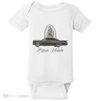Raza Unida Chicano Low Rider Mexican Hombre Baby Bodysuit thumb 0