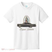 Raza Unida Chicano Low Rider Mexican Hombre Kids T-Shirt thumb 0