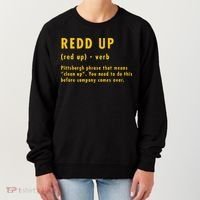 Redd Up Definition Pittsburgh Phrase That Means Women's Sweatshirt thumb 0
