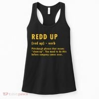 Redd Up Definition Pittsburgh Phrase That Means Women's Tank Top thumb 0