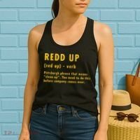 Redd Up Definition Pittsburgh Phrase That Means Women's Tank Top thumb 2