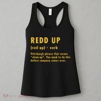 Redd Up Definition Pittsburgh Phrase That Means Women's Tank Top thumb 3
