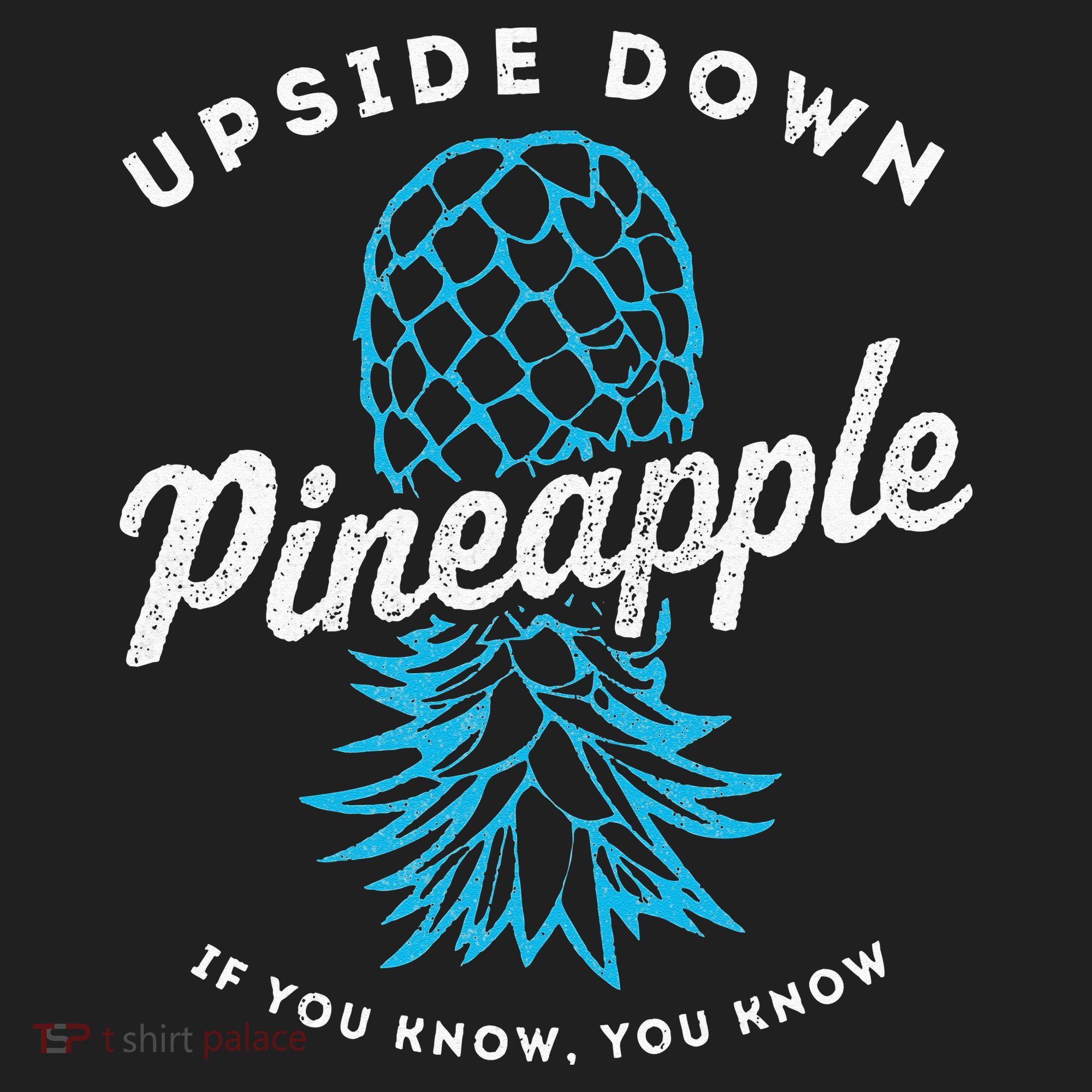 Retro Upside Down Pineapple Swinger Women's Sweatshirt