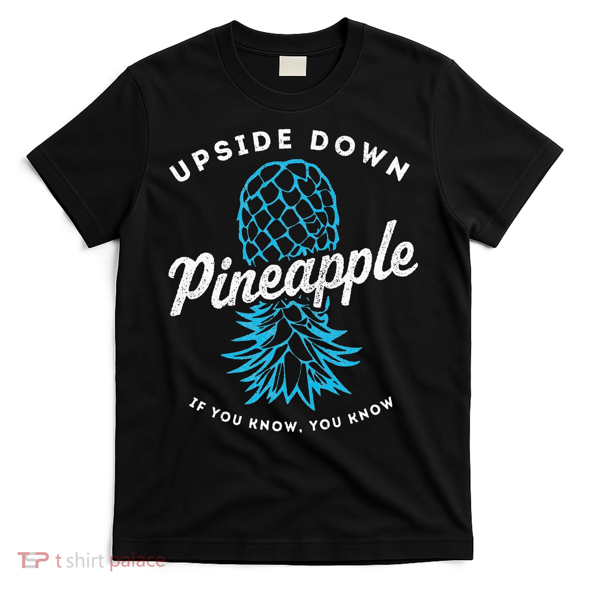 Retro Upside Down Pineapple Swinger T-Shirt