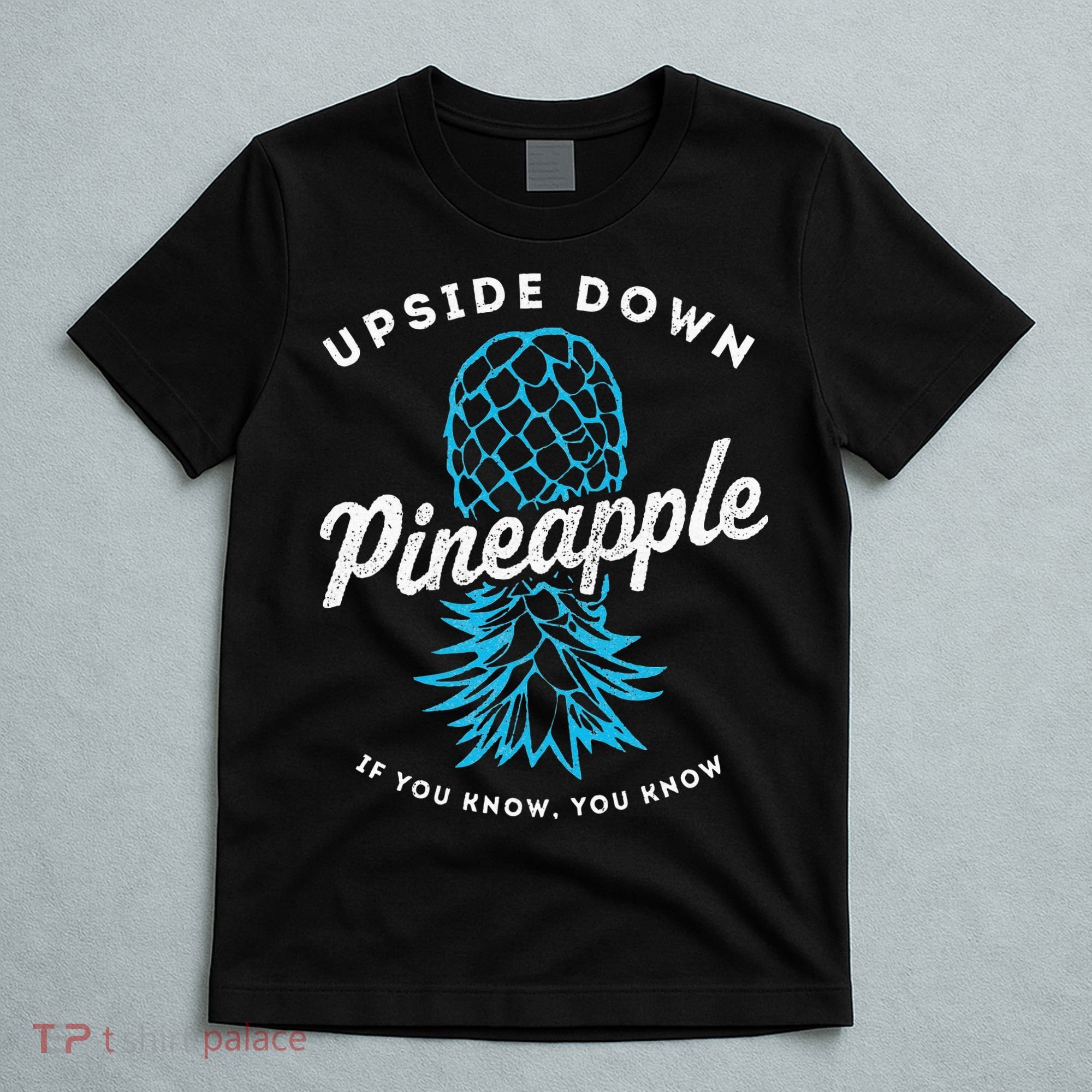 Retro Upside Down Pineapple Swinger T-Shirt