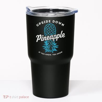 Retro Upside Down Pineapple Swinger Tumbler