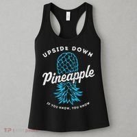 Retro Upside Down Pineapple Swinger Women's Tank Top thumb 3