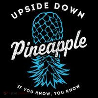 Retro Upside Down Pineapple Swinger Women's Tank Top thumb 5