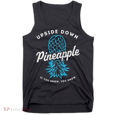Retro Upside Down Pineapple Swinger Tank Top