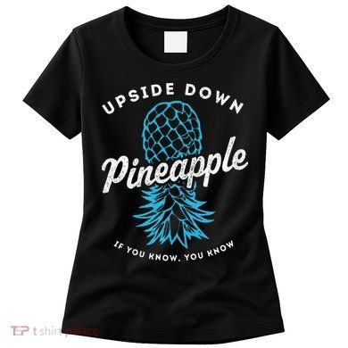 Retro Upside Down Pineapple Swinger Women's T-Shirt