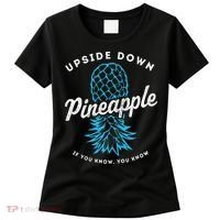Retro Upside Down Pineapple Swinger Women's T-Shirt thumb 0