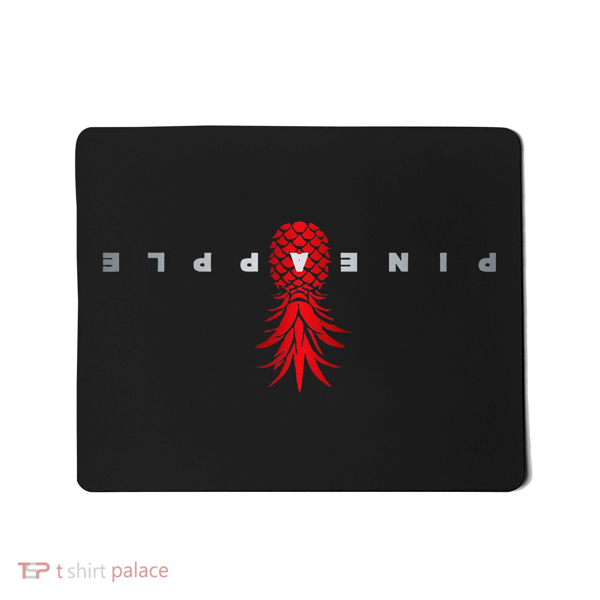 Retro Upside Down Pineapple Swinger Mousepad
