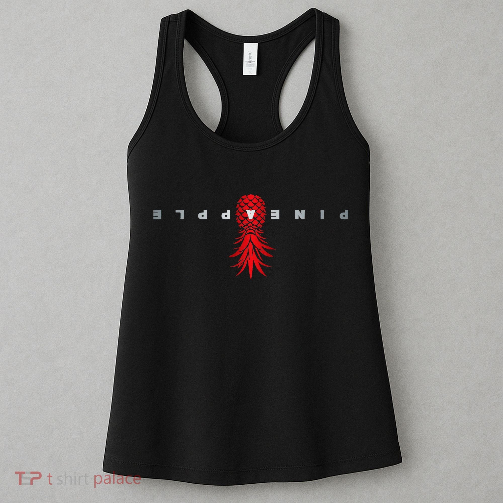 Retro Upside Down Pineapple Swinger Women's Tank Top