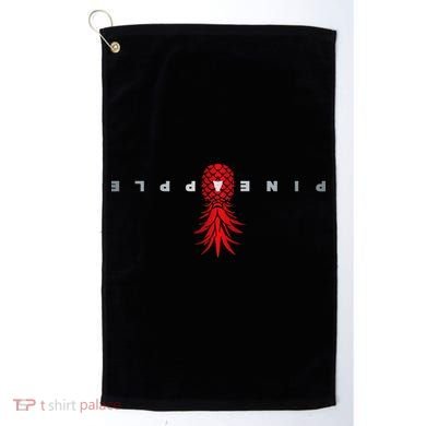 Retro Upside Down Pineapple Swinger Golf Towel