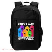 Retro Unity Day Together Against Bullying Raised Hands Backpack thumb 0
