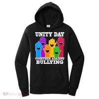 Retro Unity Day Together Against Bullying Raised Hands Women's Hoodie thumb 0
