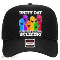 Retro Unity Day Together Against Bullying Raised Hands Hat thumb 0