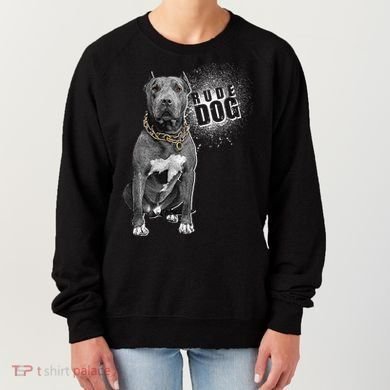 Rude Dog Pitbull Lover Women's Sweatshirt