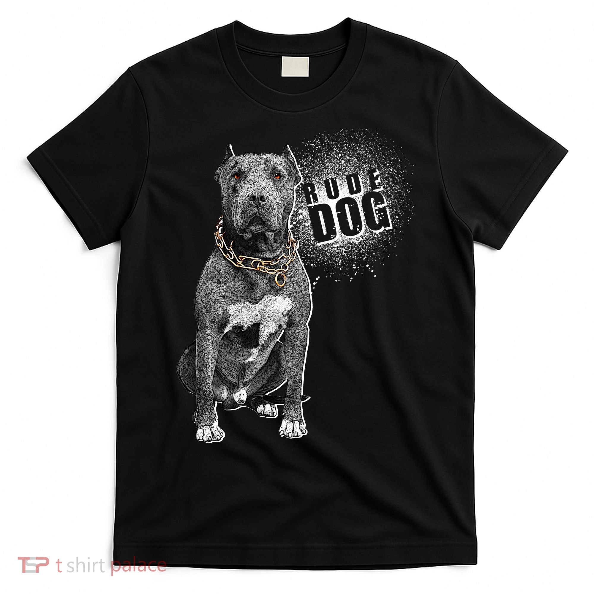 Rude Dog Pitbull Lover T-Shirt