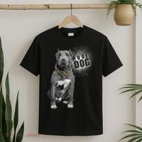Rude Dog Pitbull Lover T-Shirt thumb 2